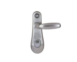Luxury Covered Plate - Nickel - handles Luxury Covered Plate Nickel