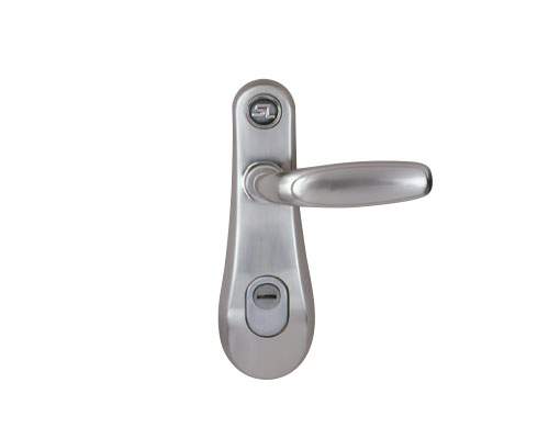 Luxury Covered Plate - Nickel - handles Luxury Covered Plate Nickel